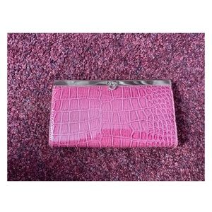 Faux Leather Wallet/ Clutch